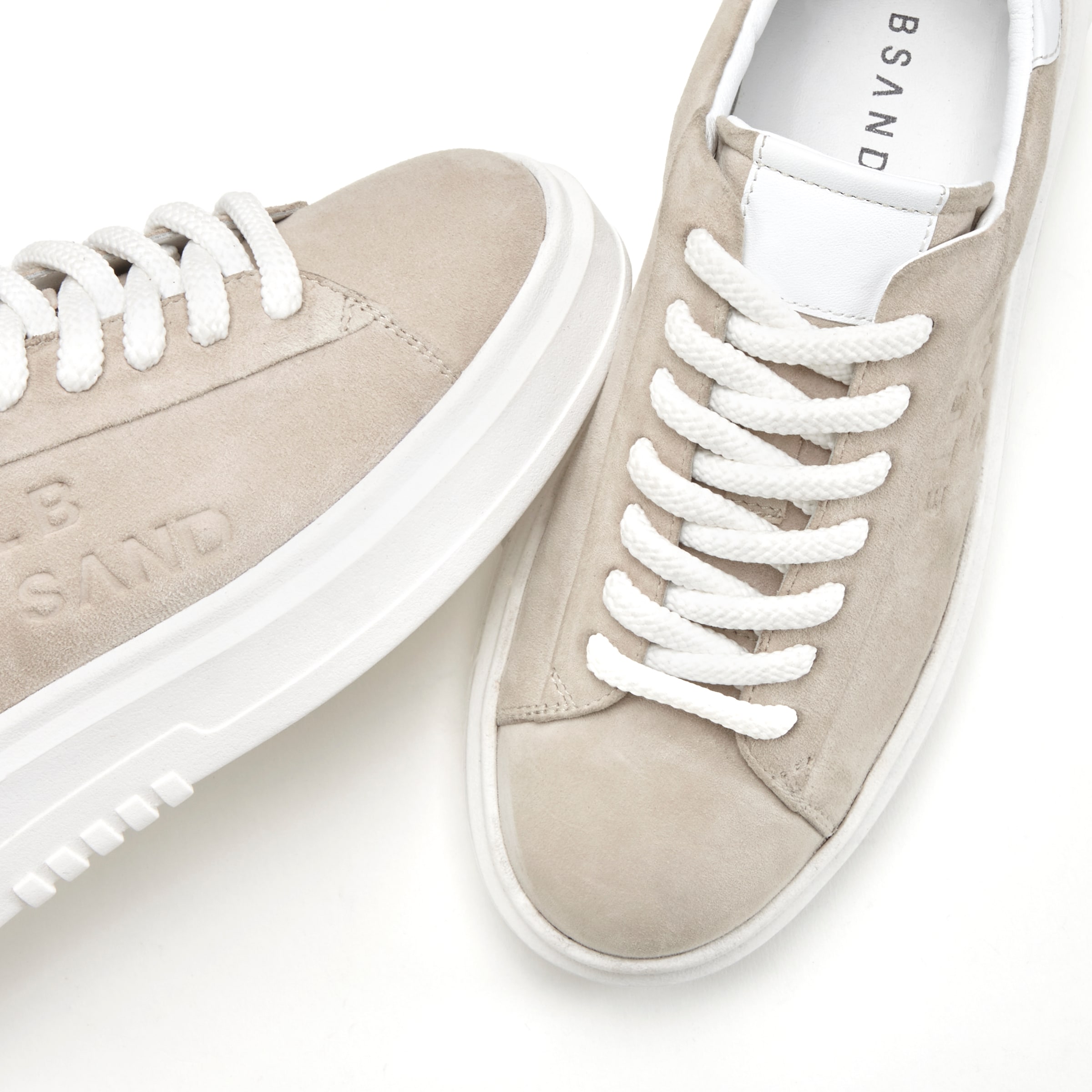 Baskets basses Elbsand en beige