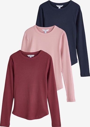Next Shirt in XS in Navy / Chestnut brown / Dusky pink, Item view