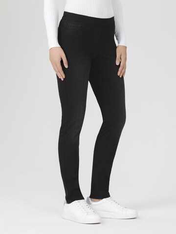 STEHMANN Slimfit Jeggings in Schwarz: predná strana