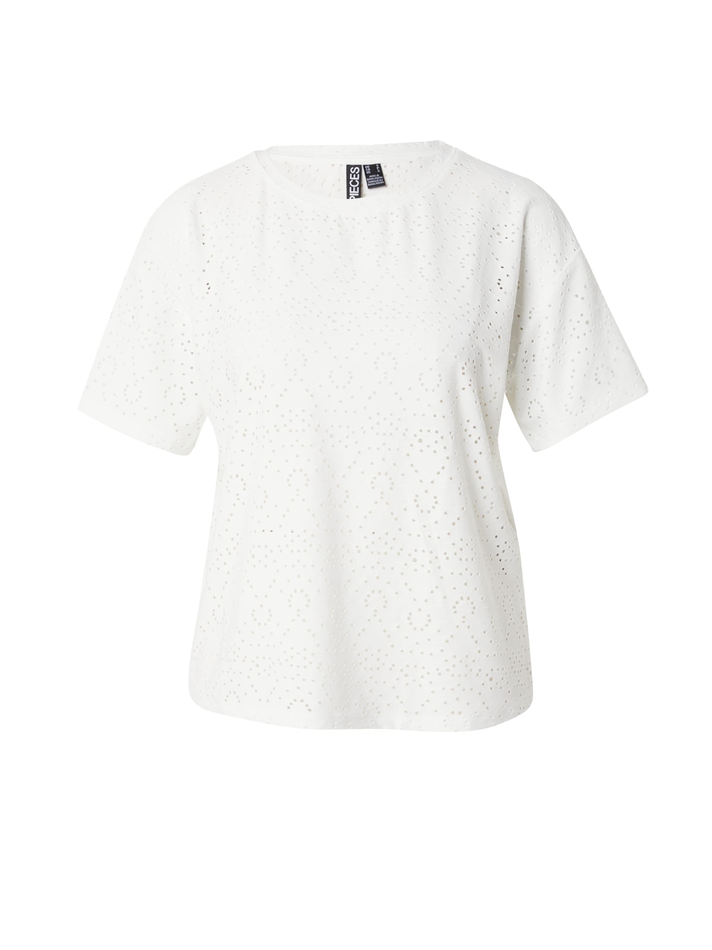 PIECES Tričko 'PCAbby' - Biela: predná strana