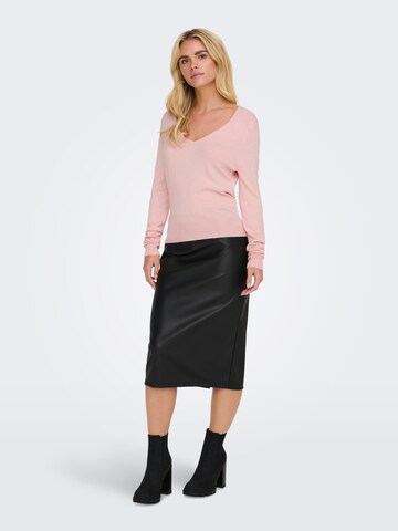 ONLY - Jersey 'ONLVENICE' en rosa