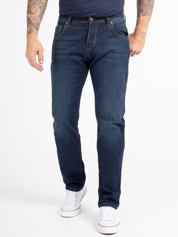 Indumentum Loose fit Jeans in Blue: front