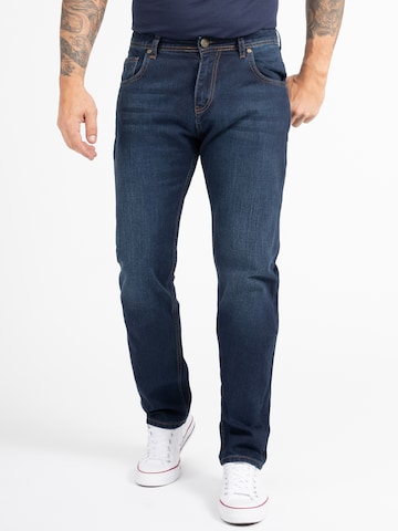 Indumentum Loose fit Jeans in Blue: front