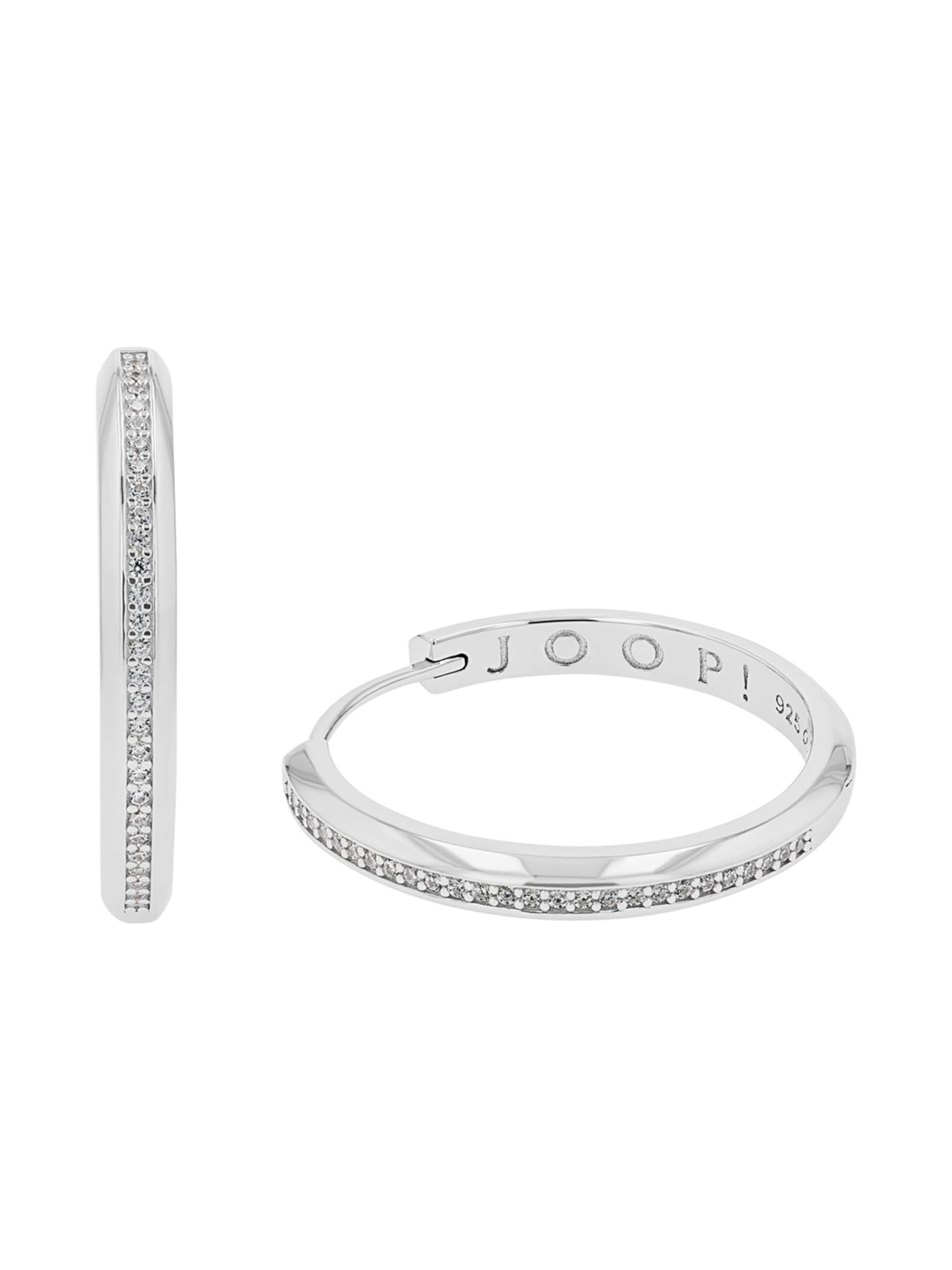 JOOP! Creolen in Silber: Vorderseite