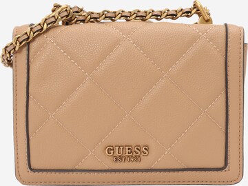 GUESS - Mala de ombro 'Abey' em castanho