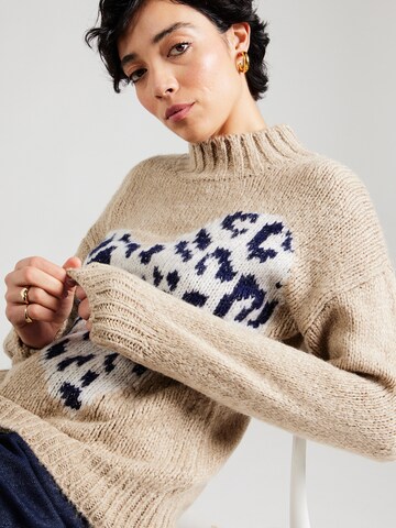 Key Largo Trui 'Heart' in Beige