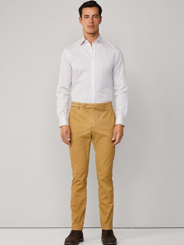 Coupe slim Chemise Hackett London en blanc