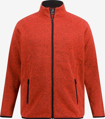 Veste en polaire JAY-PI en orange : devant