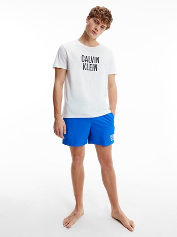 Calvin Klein Swimwear Regular Shirt 'Intense Power' in White