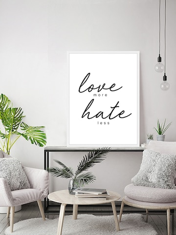 Liv Corday Bild 'Love More' in Weiß