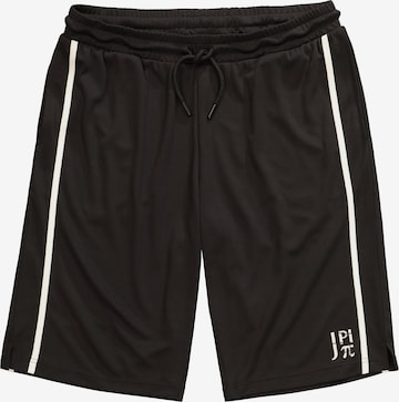 JAY-PI Loose fit Pants in Black: front