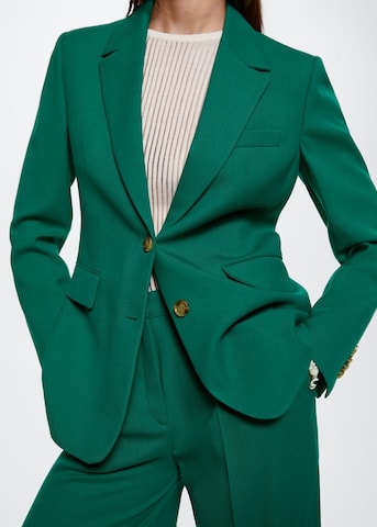 MANGO Blazer 'Peter' in Green