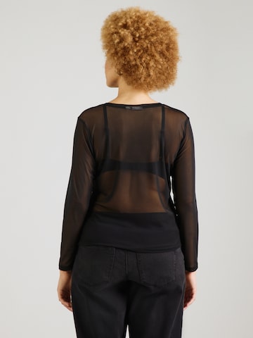 T-shirt 'NMJUDITH' Noisy May Curve en noir