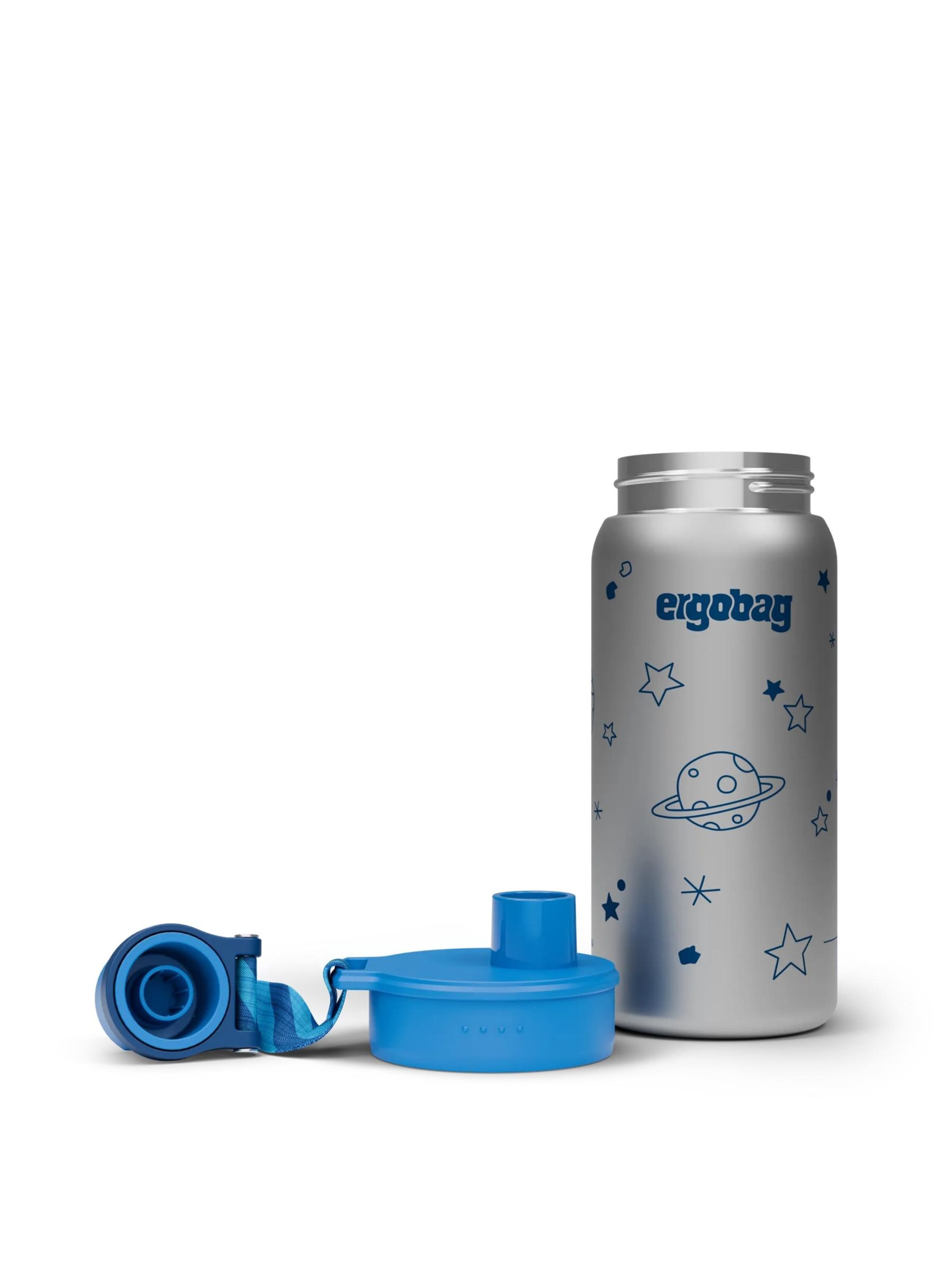ergobag Drinking Bottle 'Trinkflasche Edelstahl Trinkflasche' in Blue