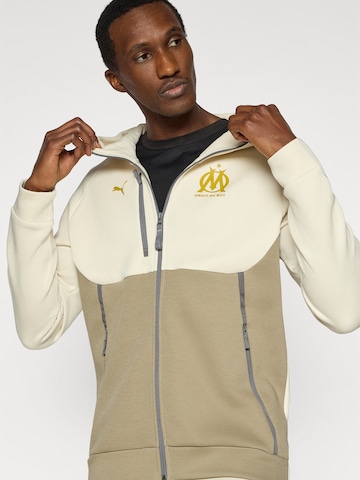 PUMA Sportovní mikina 'OM PUMATECH' – béžová
