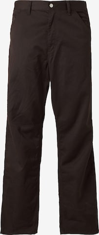 Pantalon Carhartt WIP en marron : devant