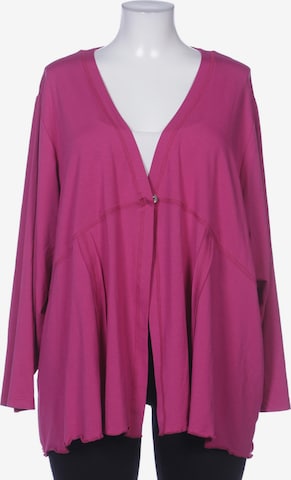 exelle Strickjacke 11XL in Pink: Vorderseite