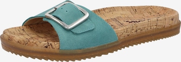 SIOUX Mules 'Aoriska-705' in Blue: front