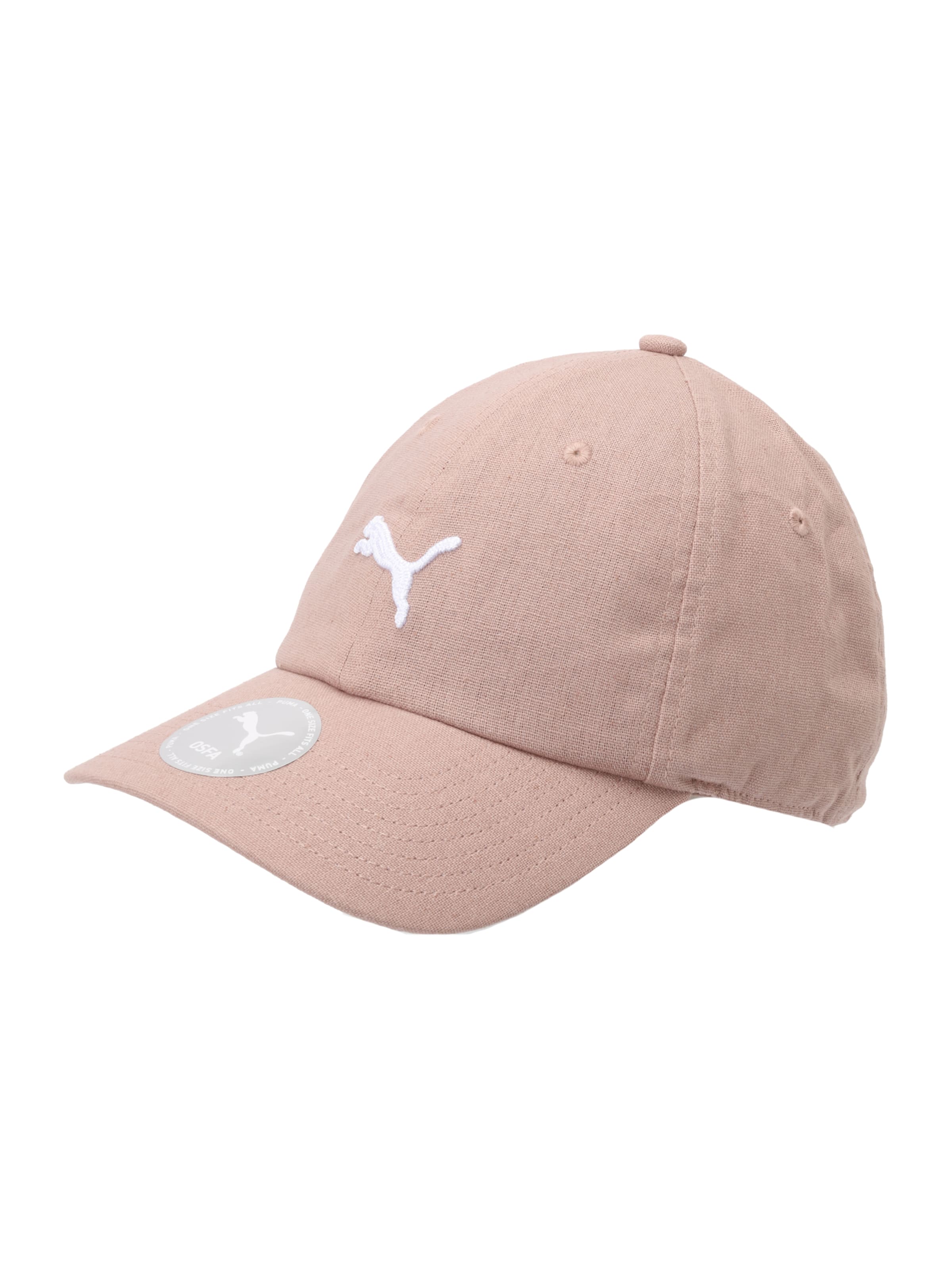 PUMA Casquette 'Wardrobe Ess' en sable, Vue avec produit