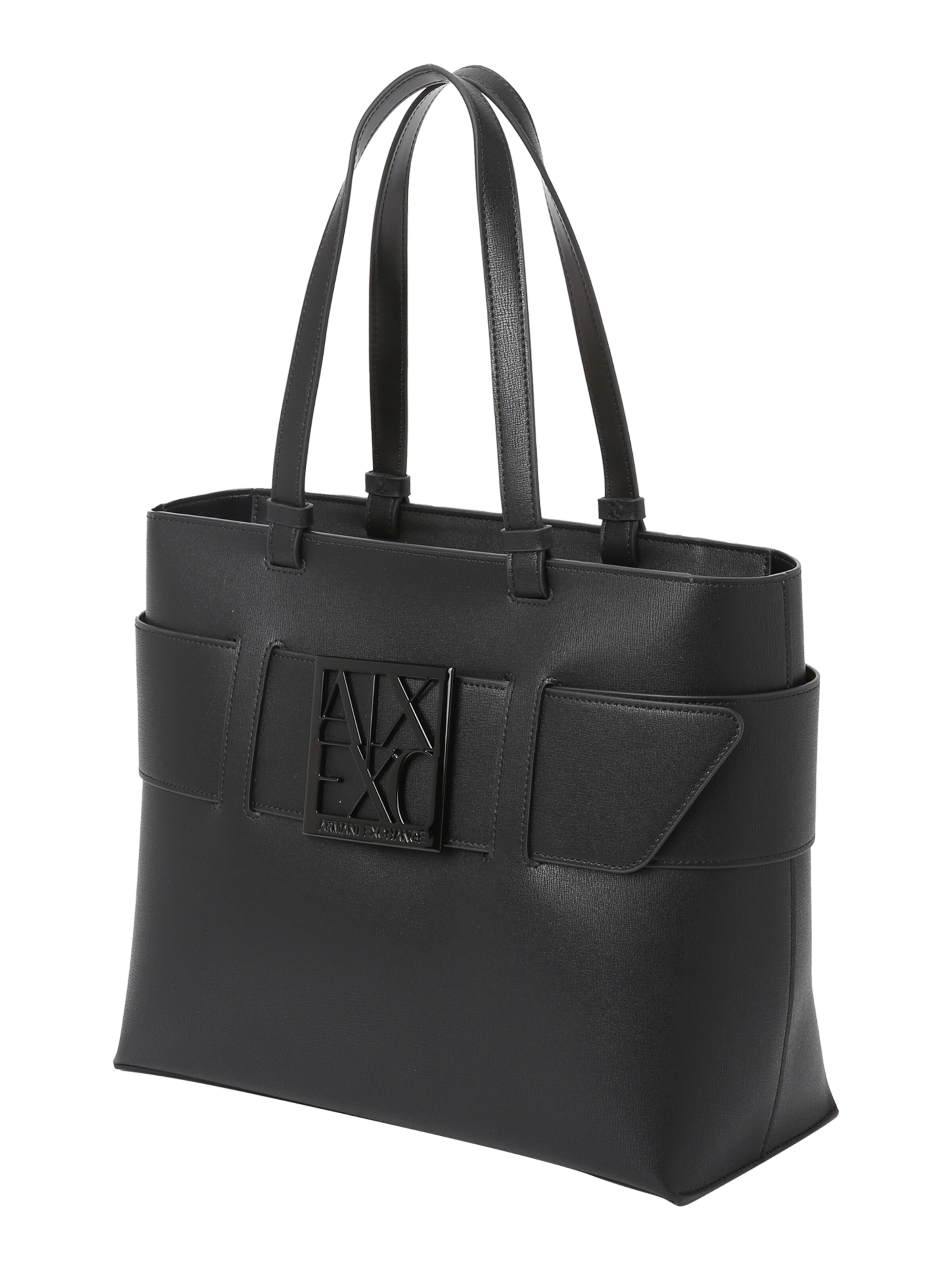 ARMANI EXCHANGE Shopper in Black