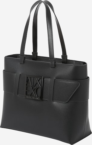 ARMANI EXCHANGE Nákupní taška – černá