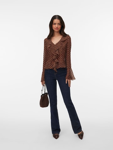 VERO MODA - Blusa 'VMWillow' en marrón