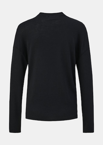 comma casual identity Shirt in Black: back