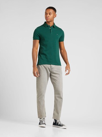 TOMMY HILFIGER - Camisa 'CORE 1985' em verde