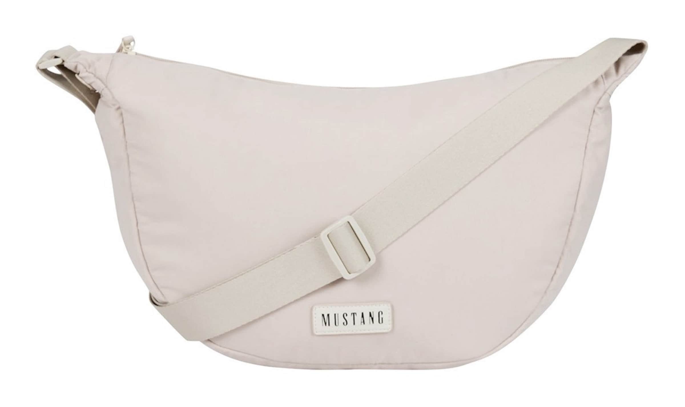 MUSTANG Fanny Pack in White: front