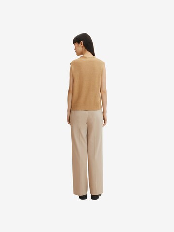 TOM TAILOR Pullover in Beige