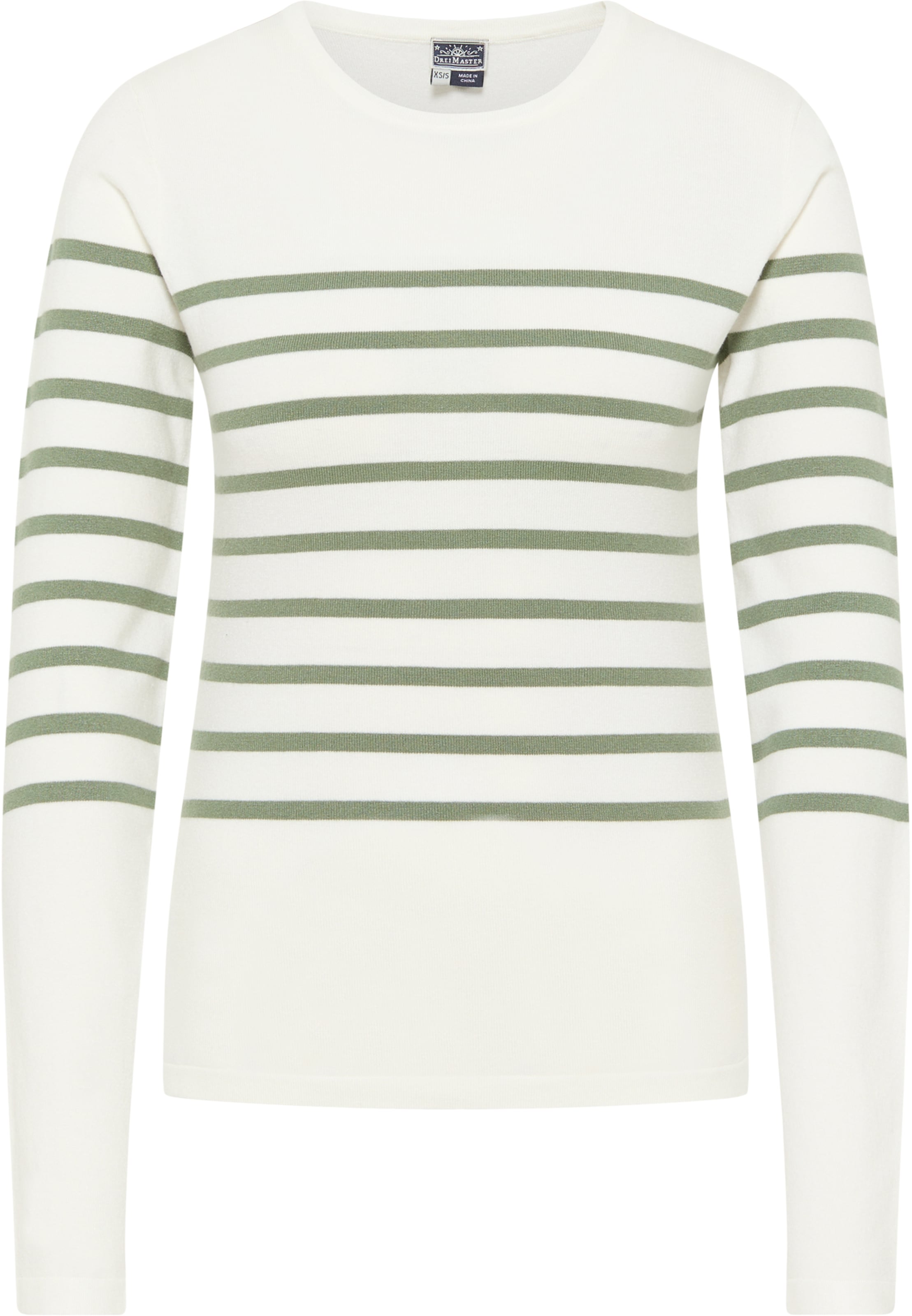 DreiMaster Maritim Свитер в Белый: спереди