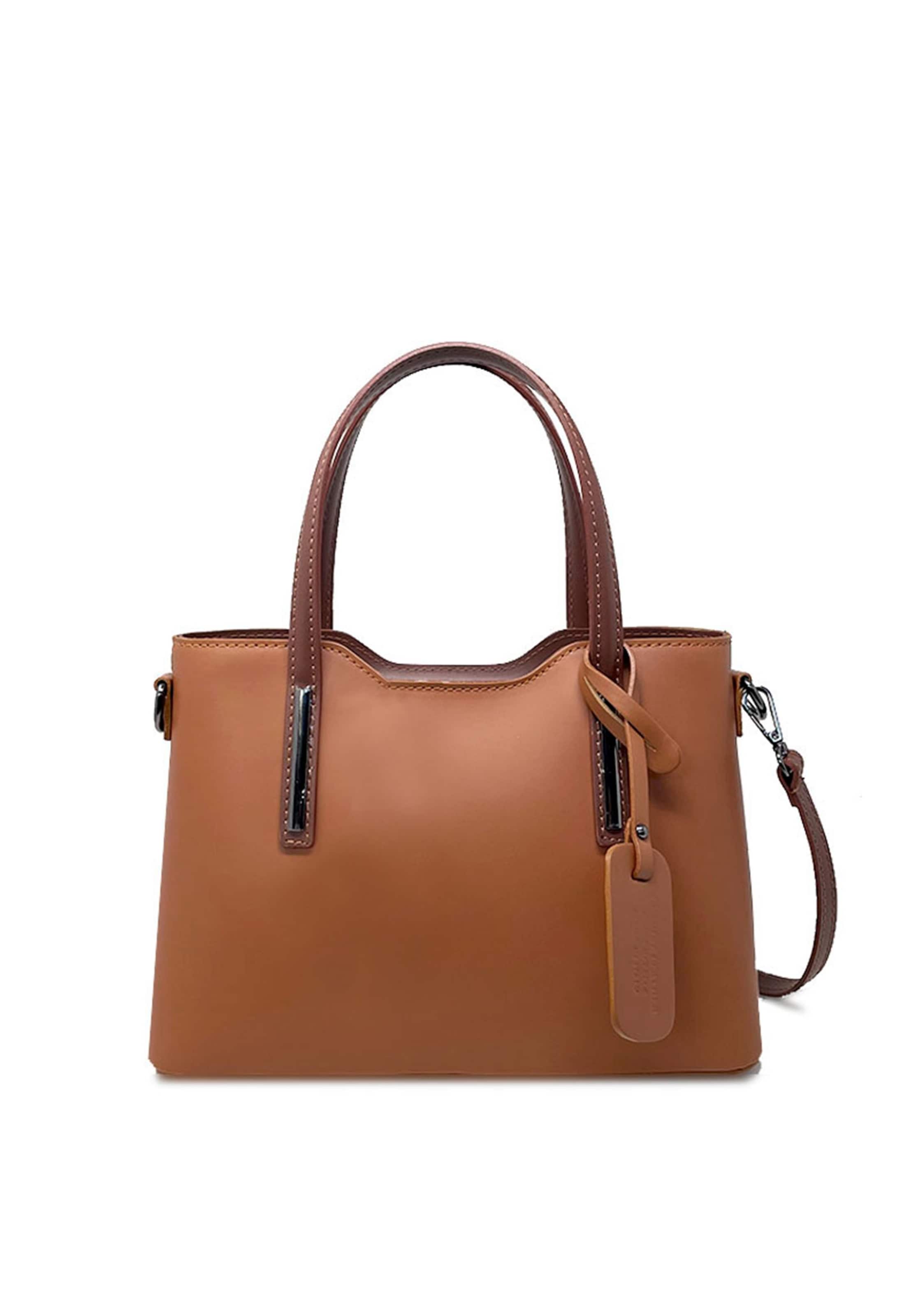 CHICCA BORSE Handtas in de kleur Bruin / Cognac, Productweergave