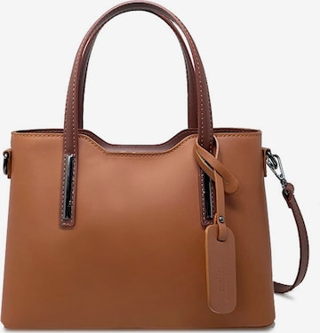 CHICCA BORSE Handtas in Bruin: voorkant