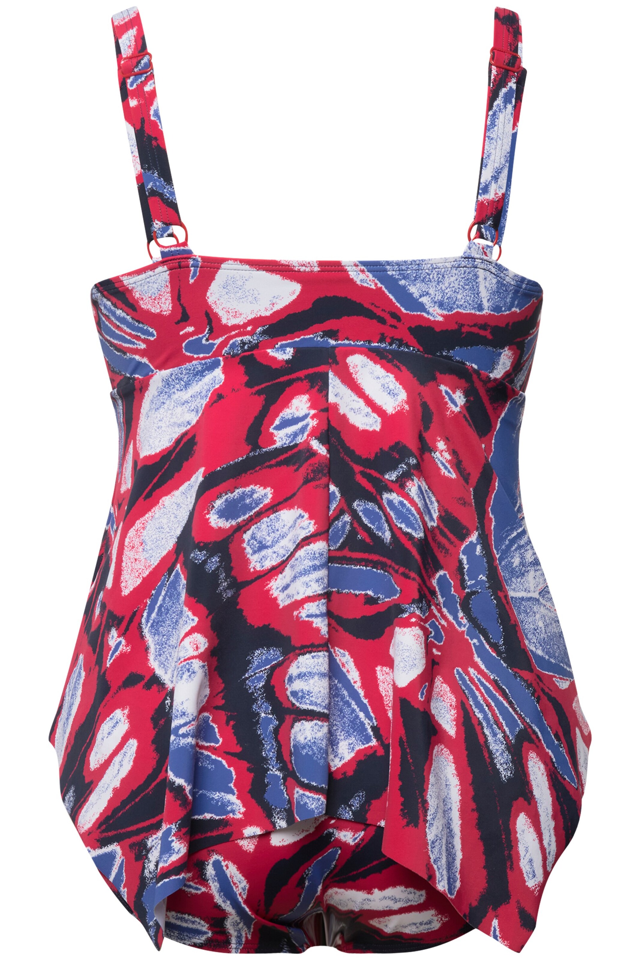 Ulla Popken T-Shirt Tankini in Rot