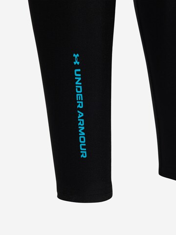 UNDER ARMOUR Skinny Παντελόνι φόρμας 'Novelty' σε μαύρο