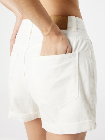 VERO MODA - Loosefit Calças de ganga 'Zuri' em branco