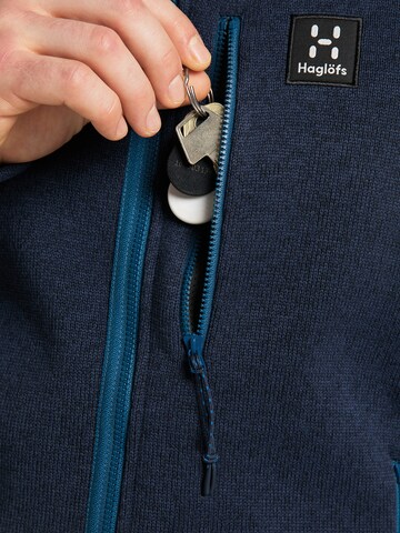 Haglöfs Athletic Fleece Jacket 'Risberg' in Blue