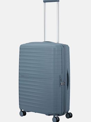 American Tourister Trolley in Blauw