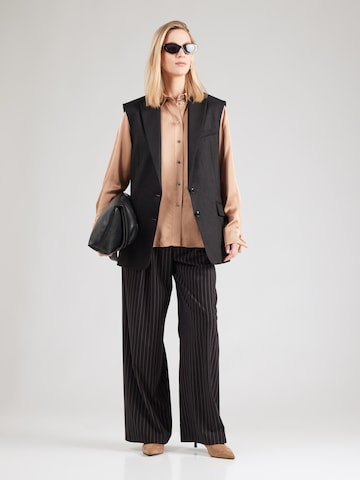 Karl Lagerfeld Bluzka w kolorze brązowy