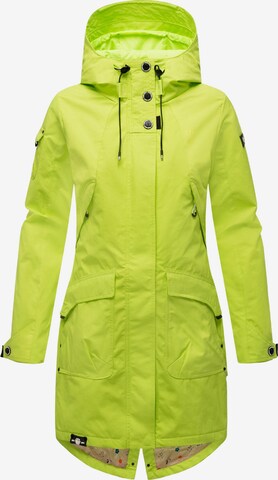 NAVAHOO Performance Jacket 'Pfefferschote' in Green: front