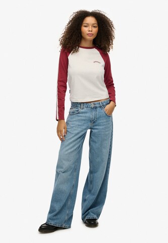 Superdry Shirt 'Essential' in Rot