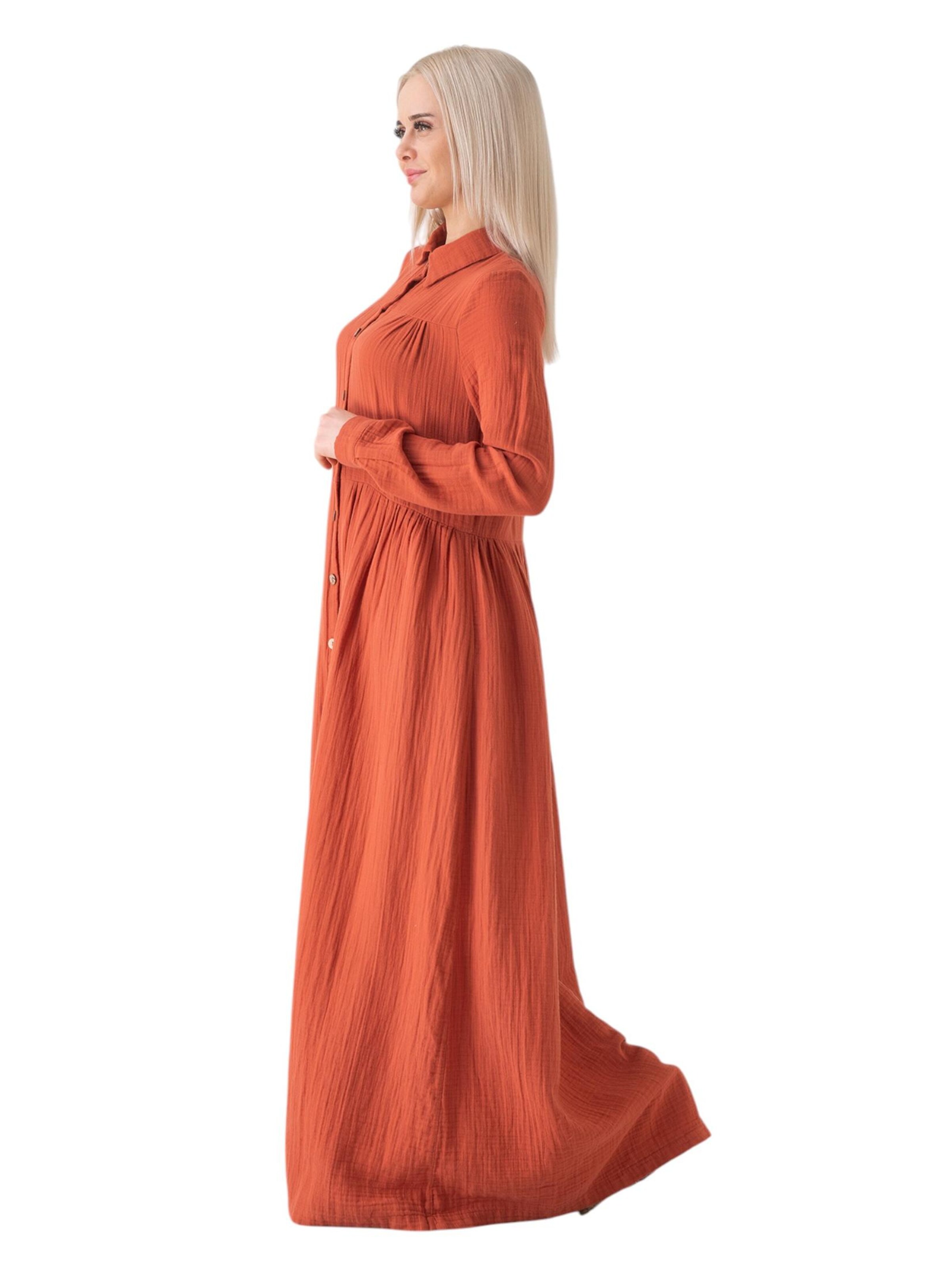 WENOR Shirt dress 'SABRA' in Red