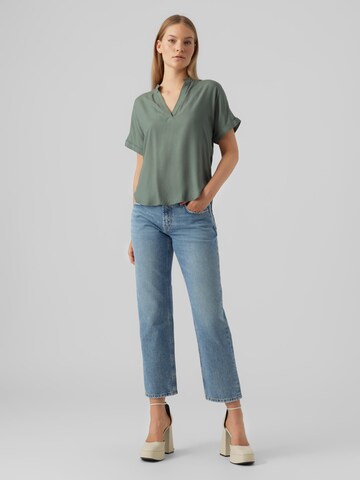 VERO MODA Bluse 'Beauty' i grøn