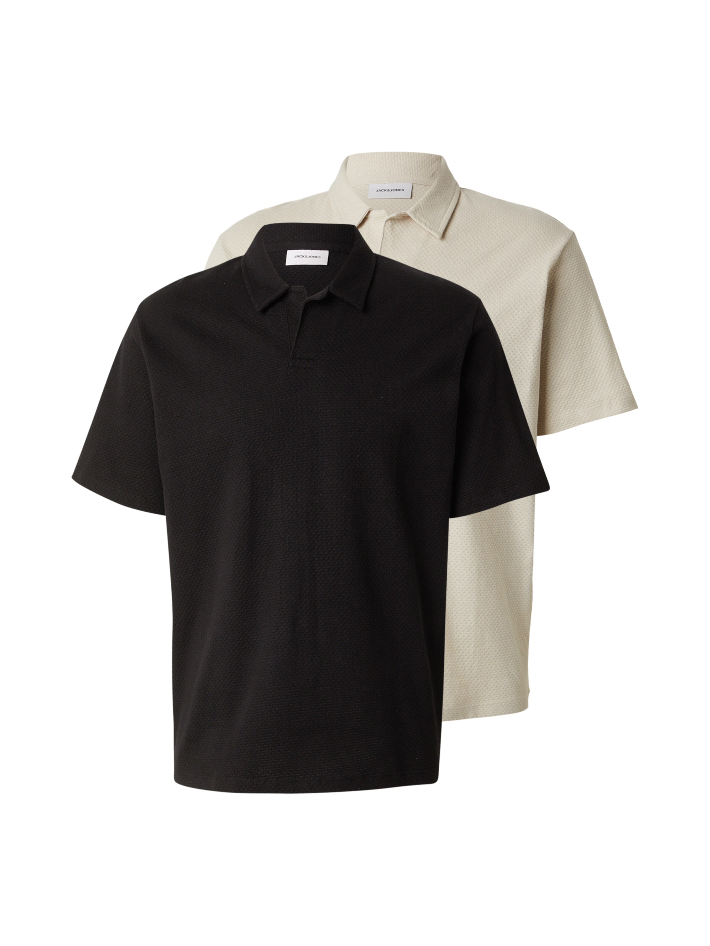 JACK & JONES Shirt 'JJDEVIN' in Kitt / Black, Item view