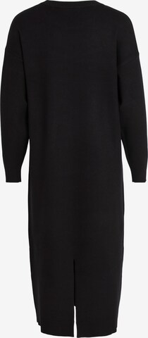 VILA Úpletové šaty – černá
