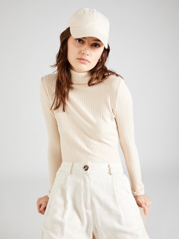 OBJECT Shirt 'Adrianna' in Beige: front