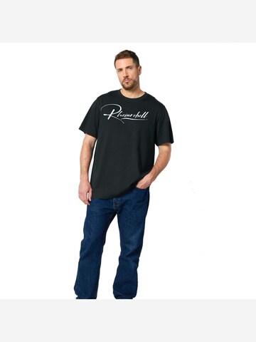 Rheinrebell Shirt 'T Shirt "Black"' in Black