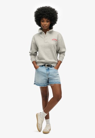 Superdry Sweatshirt 'Country Club Rugby' in Grey