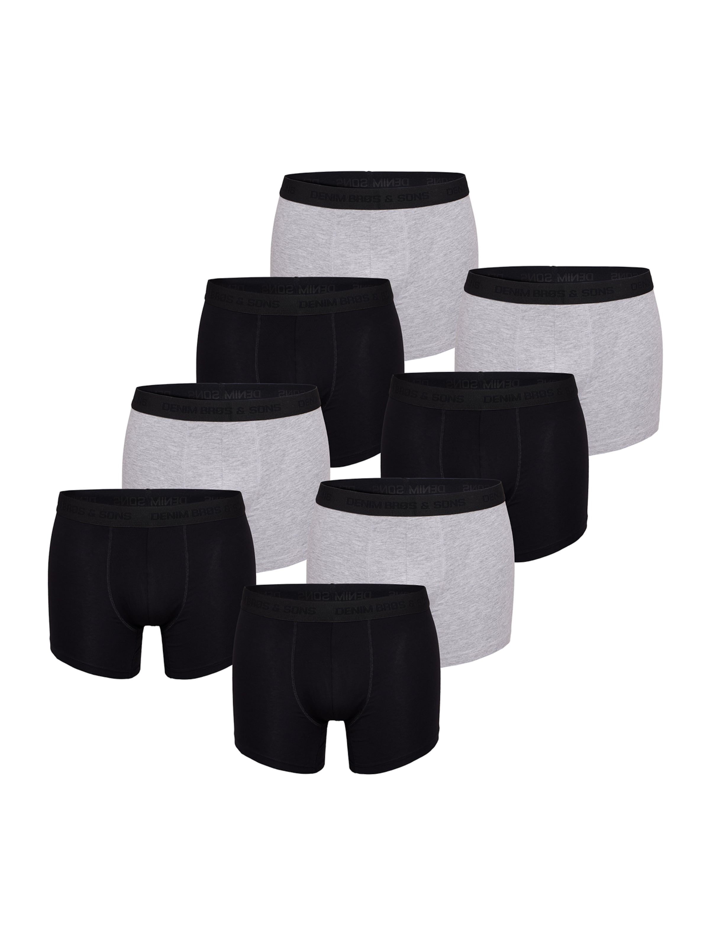 MG-1 - Calzoncillo boxer en gris: frente