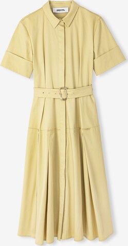 Ipekyol Shirt Dress in Yellow: front